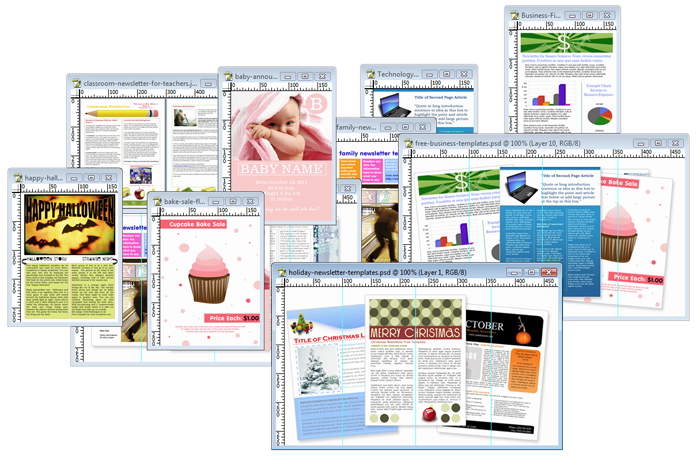 free newsletter templates for microsoft word 2010